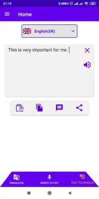 Voice Translator android App screenshot 4